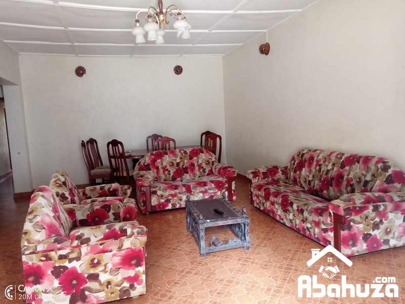 A FURNISHED 5 BEDROOM HOUSE FOR RENT IN KIGALI AT KIMIHURURA