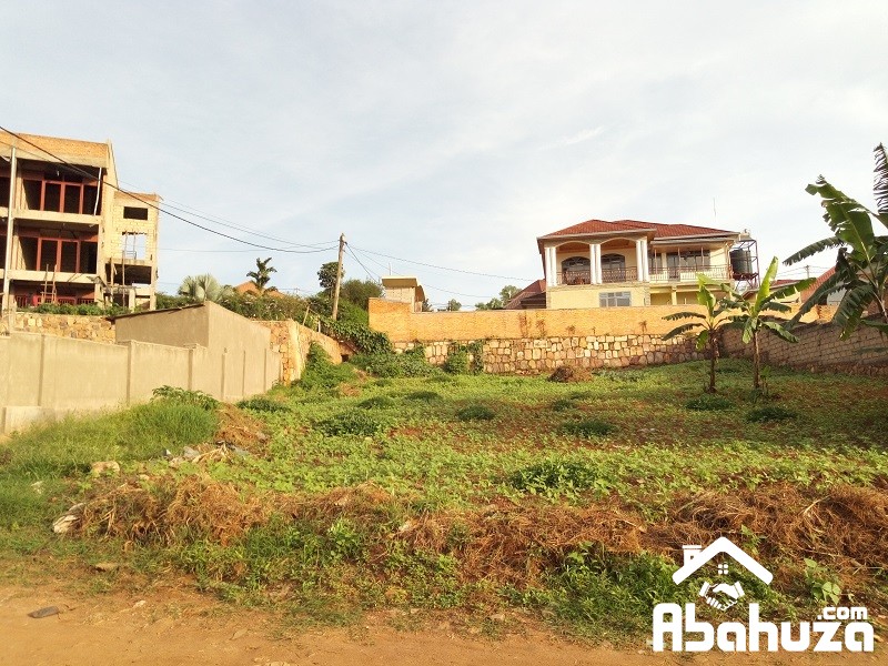 PLOT WITH NICE VIEW FOR SALE IN KIGALI AT KICUKIRO NEAR NOBLEZA