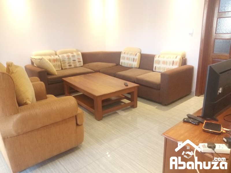 A FURNISHED 3 BEDROOM APARTMENT FOR RENT AT GACURIRO