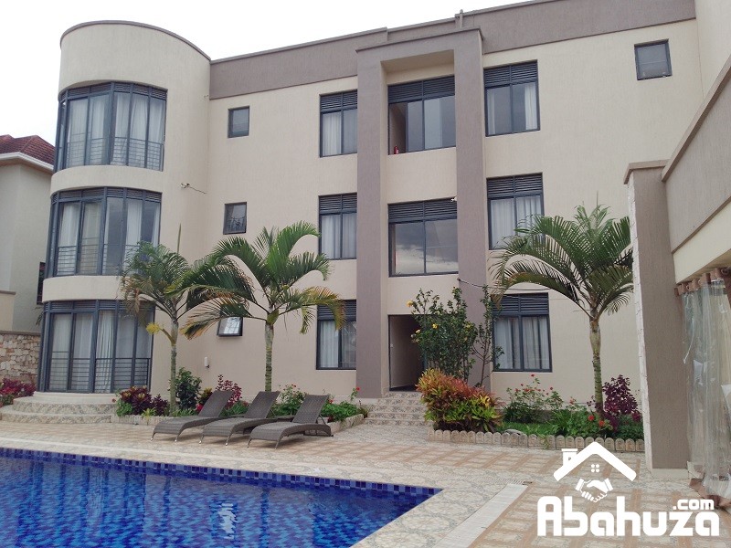 A POOL APARTMENT FOR RENT WITH FURNITURE IN KIGALI AT GACURIRO