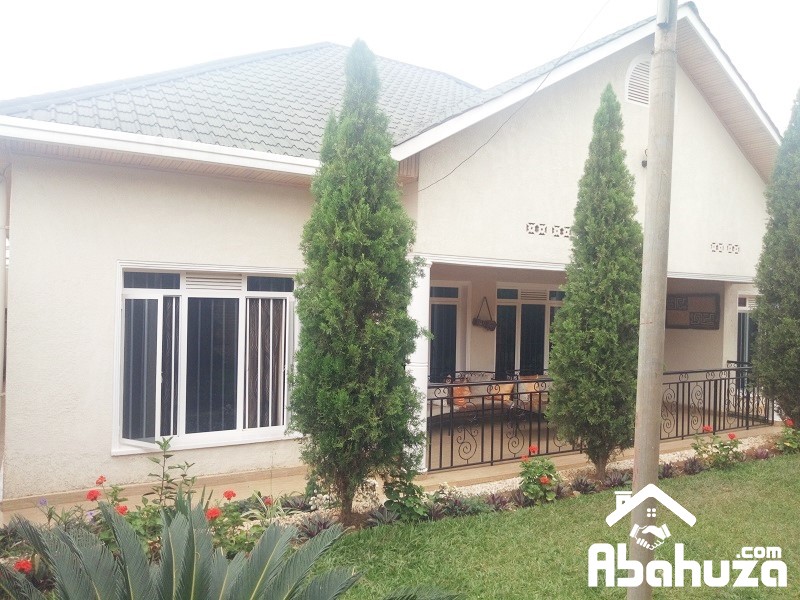 A FURNISHED 4  BEDROOM HOUSE FOR RENT IN KIGALI AT KICUKIRO-NIBOYE