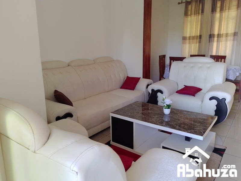 A FURNISHED 3 BEDROOM APARTMENT FOR RENT IN KIGALI AT GISOZI