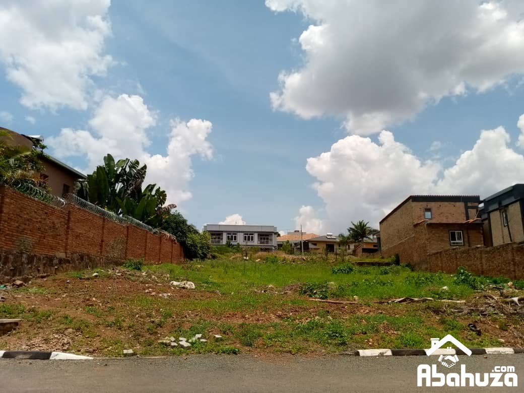A PLOT FOR SALE IN KIGALI AT GACURIRO ON UPPER SIDE OF ROAD