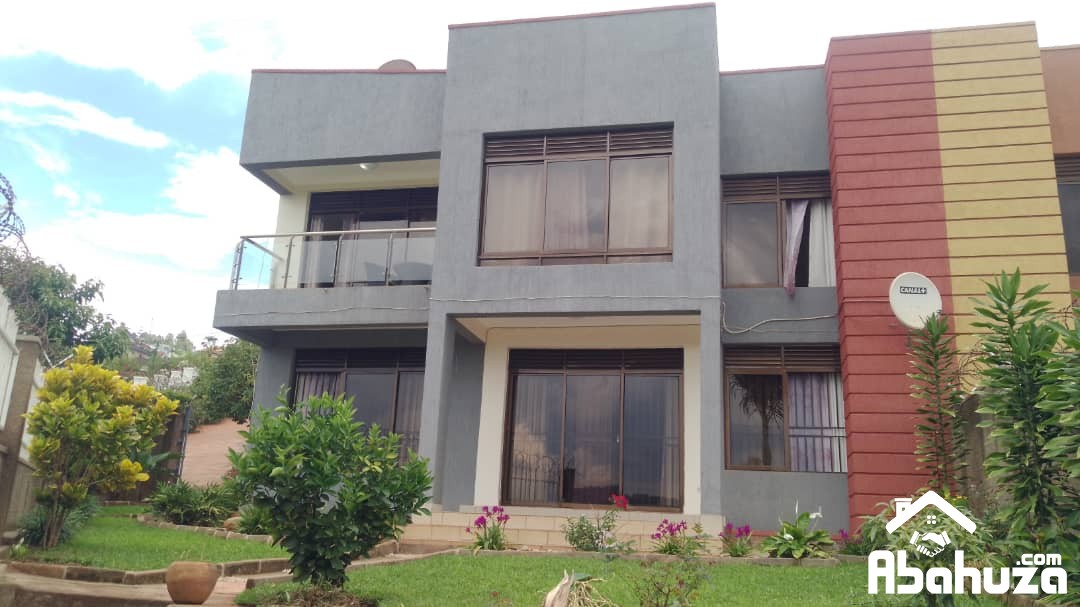 A FURNISHED 4 BEDROOM HOUSE FOR RENT IN KIGALI AT REBERO