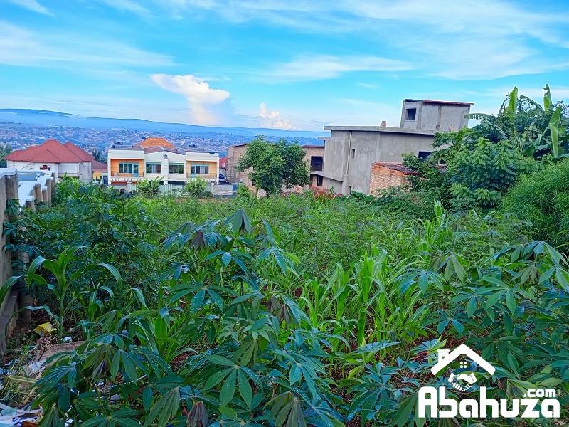 A plot that has panoramic view for sale in Kigali at Kagarama